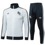 Giacca Set Completo Lunga Zip Juventus 2024/2025 Grigio Chiaro