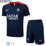 Formazione Maglia Set Completo Paris Saint Germain 2025/2026 Blu Navy Rosso