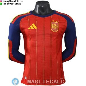 Maglia Giocatori Spagna Prima 2 Stelle 2026 ML
