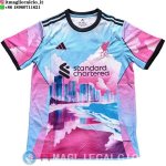 Thailandia Maglia Liverpool Speciale 2025/2026 Blu Rosa Thailandia Maglia Liverpool Speciale 2025/2026 Blu Rosa