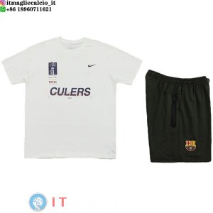 Formazione Set Completo Barcellona 2024/2025 Bianco Nero