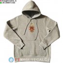 Giacca Felpa Cappuccio Bayern Monaco 25-26 Grigio