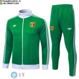Giacca Full Zip e Pantaloni Allenamento Senegal 2026 Verde Giacca Full Zip e Pantaloni Allenamento Senegal 2026 Verde