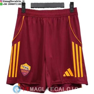Maglia As Roma Pantaloni Prima Giocatori 2025/2026