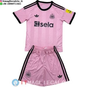 Maglia Set Completo Uomo Newcastle United Portiere 2025/2026 Rosa