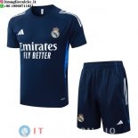 Formazione Maglia Set Completo Real Madrid 2025/2026 Blu Navy Bianco Formazione Maglia Set Completo Real Madrid 2025/2026 Blu Navy Bianco