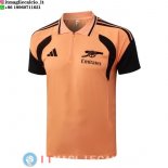 POLO Maglia Arsenal 2026/2027 Arancione Nero POLO Maglia Arsenal 2026/2027 Arancione Nero