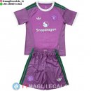 Maglia Set Completo Uomo Manchester United Portiere 2026/2027 Purpureo