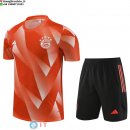 Formazione Bambino Set Completo Maglia Bayern Monaco 2023/2024 Arancione Nero