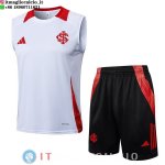 Senza Maniche Set Completo Maglia Internacional 2025/2026 Bianco Nero