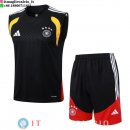 Senza Maniche Set Completo Maglia Germania 2026 Nero Giallo