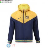 Giacca A Vento Barcellona 23-24 Giallo Blu Navy