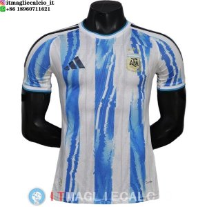 Maglia Argentina Speciale Giocatori 2026 Blu III Bianco