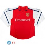 Retro Maglia Arsenal Prima 2000/2002 ML Retro Maglia Arsenal Prima 2000/2002 ML