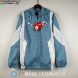 Giacca A Vento Manchester City 23-24 Blu Bianco