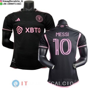 NO.10 Messi Thailandia Maglia Inter Miami Seconda Giocatori 2023/2024