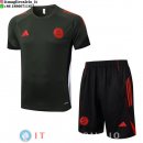 Formazione Set Completo Bayern Monaco 2025/2026 Verde Navy Nero