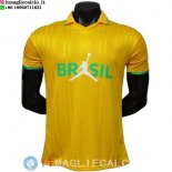 Maglia Giocatori Brasile Speciale 2026 Giallo Bianco Verde Maglia Giocatori Brasile Speciale 2026 Giallo Bianco Verde