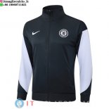 Giacca Lunga Zip Chelsea 25-26 Grigio Navy Bianco Giacca Lunga Zip Chelsea 25-26 Grigio Navy Bianco