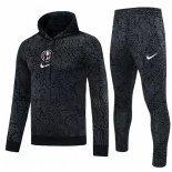 Giacca Felpa Cappuccio Set Completo America 2021/2022 Nero