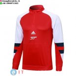 Felpa Da Allenamento Arsenal 23-24 Rosso Bianco Blu