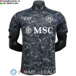 Thailandia Maglia Giocatori Napoli Speciale Halloween 2023/2024 Nero