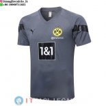 Formazione Maglia Borussia Dortmund 2022/2023 Grigio
