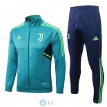Giacca Set Completo Juventus 2022/2023 Verde I Blu