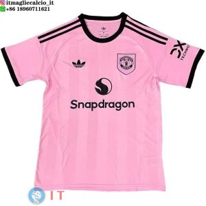 Thailandia Maglia Manchester United Portiere 2025/2026 Rosa