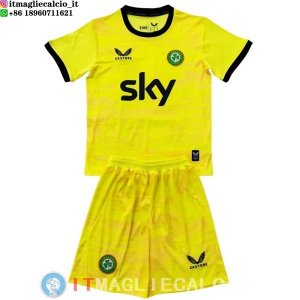Maglia Set Completo Uomo Irlanda Portiere 2026 Giallo