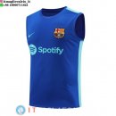 Senza Maniche Maglia Barcellona 2023/2024 I Blu