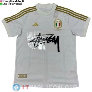 Thailandia Maglia Italia Speciale 2024 Bianco Giallo