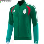 Giacca Full Zip Allenamento Algeria 2026 Verde Giacca Full Zip Allenamento Algeria 2026 Verde