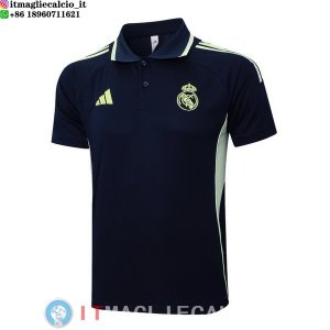 POLO Maglia Real Madrid 2025/2026 Blu Navy Verde