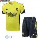 Formazione Maglia Set Completo Real Madrid 2025/2026 Giallo Grigio