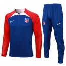 Felpa Da Allenamento Set Completo Atlético Madrid 23-24 Blu Rosso Rosa