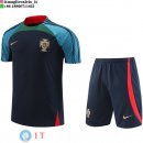 Formazione Maglia Set Completo portogallo 2022 Blu I Rosso