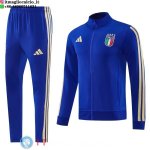 Giacca Set Completo Lunga Zip Italia 2026 Blu Giallo Giacca Set Completo Lunga Zip Italia 2026 Blu Giallo