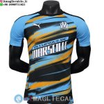 Maglia Marseille Speciale Giocatori 2025/2026 Blu Arancione