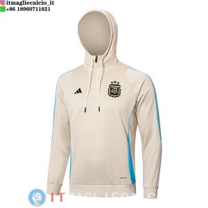 Giacca Felpa Cappuccio Argentina 2024 Giallo