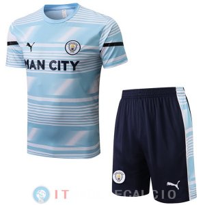 Formazione Set Completo Maglia Manchester city 2022/2023 I Blu