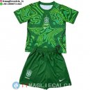 Maglia Brasile Set Completo Uomo Portiere 2026 Verde