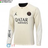 Felpa Da Allenamento Paris Saint Germain 23-24 Giallo Nero