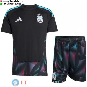 Maglia Argentina Set Completo Uomo Portiere 2026 Nero