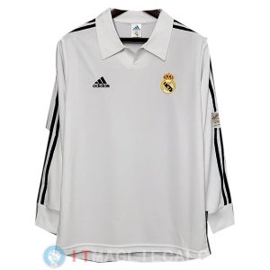 Retro Maglia Real Madrid Prima 2001/2002 ML