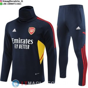 Felpa Da Allenamento Set Completo Arsenal 22-23 Blu III Navy