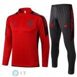 Giacca Set Completo Flamengo 2021/2022 I Rosso Grigio