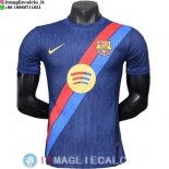 Thailandia Maglia Barcellona Speciale Giocatori 2025/2026 Blu Navy Rosso