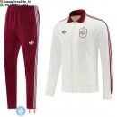 Giacca Full Zip e Pantaloni Allenamento Spagna 2026 Giallo I Rosso