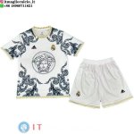 Maglia Set Completo Uomo Real Madrid Speciale 2025/2026 Bianco Nero